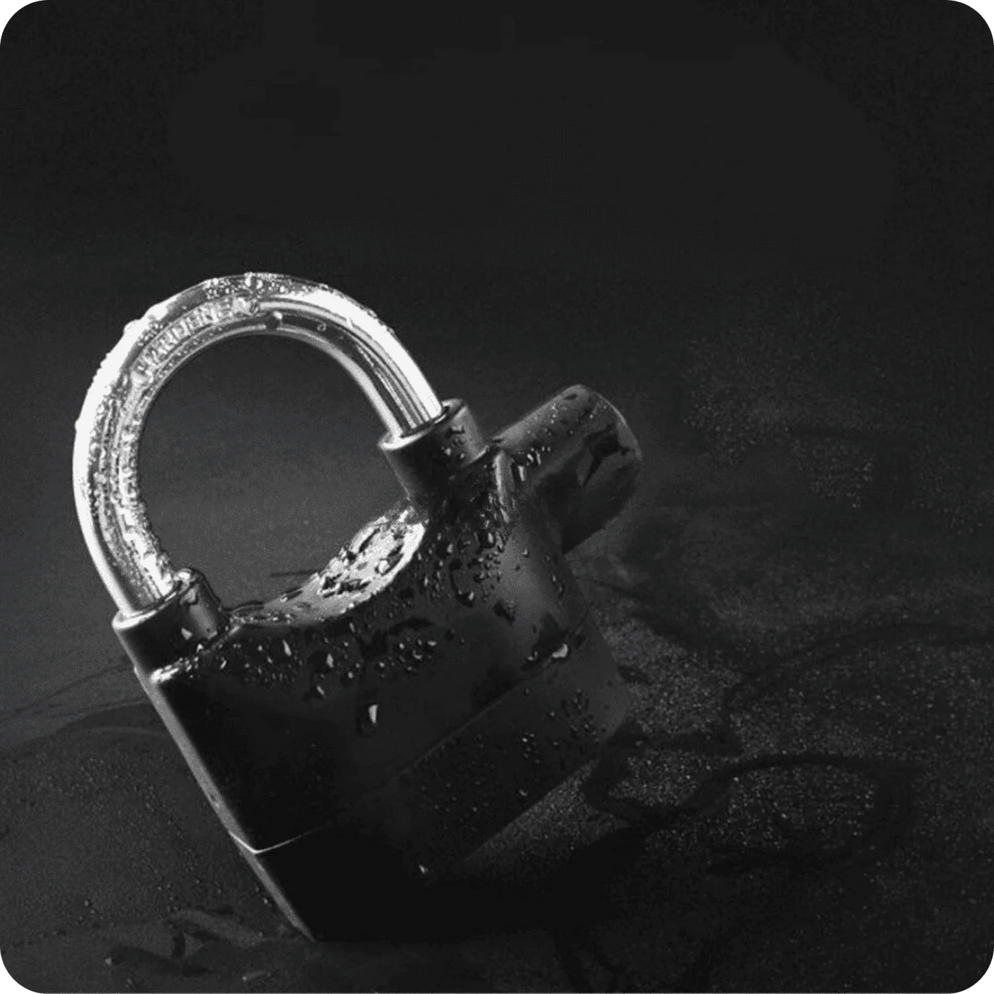 Candado Con Alarma Aro Largo Aro Corto